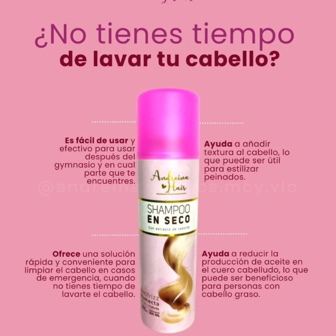 Shampoo seco andreinahair 
