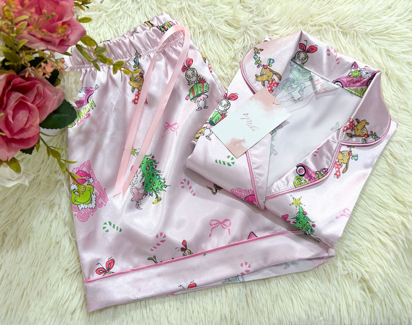 Set "Grinch rosita"/Seda