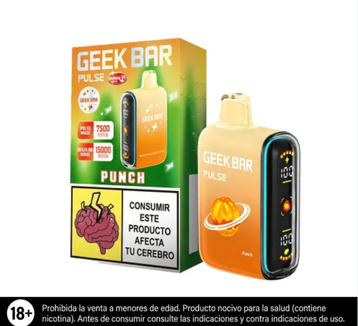 Geek Bar Pulse Punch 15.000 Puffs