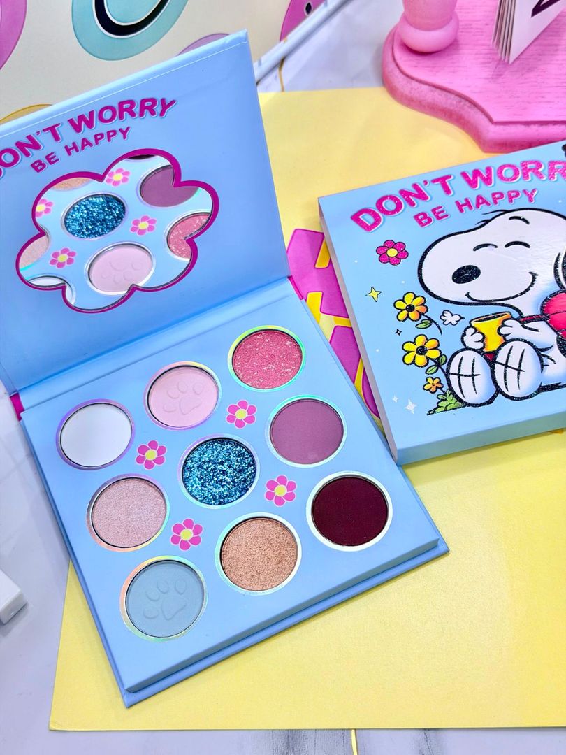 PALETA DE SOMBRAS SNOOPY 