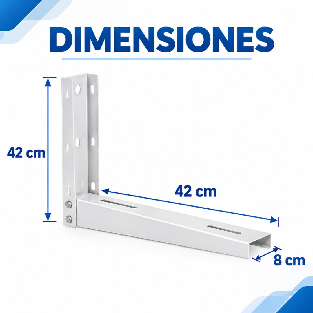 Soporte de Pared para Condensadora de Aire Acondicionado
