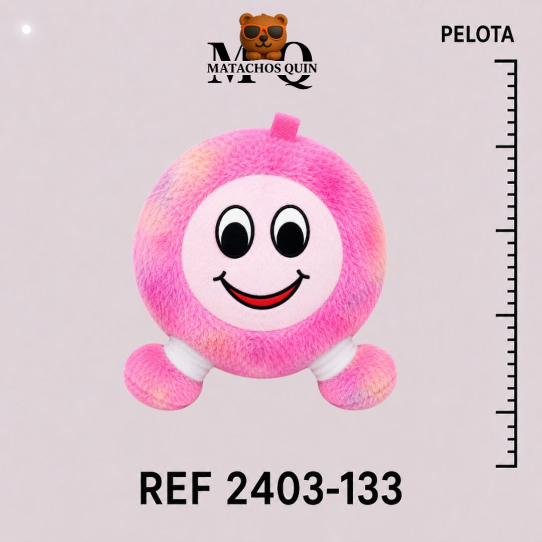 PELOTA DE PELUCHE SURTIDA