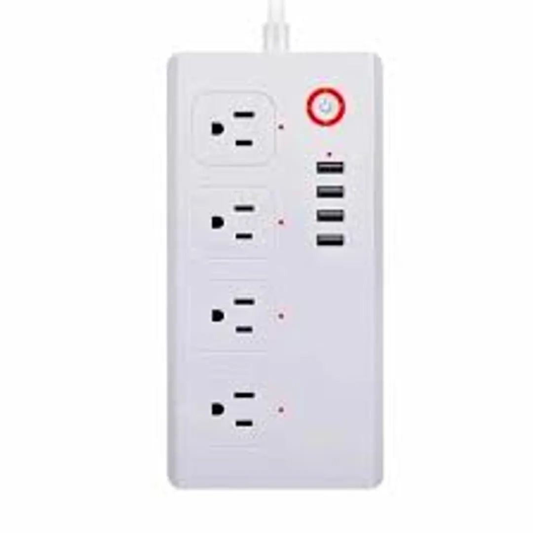 REGLETA INTELIGENTE WIFI 4 TOMAS 5 PUERTOS USB 