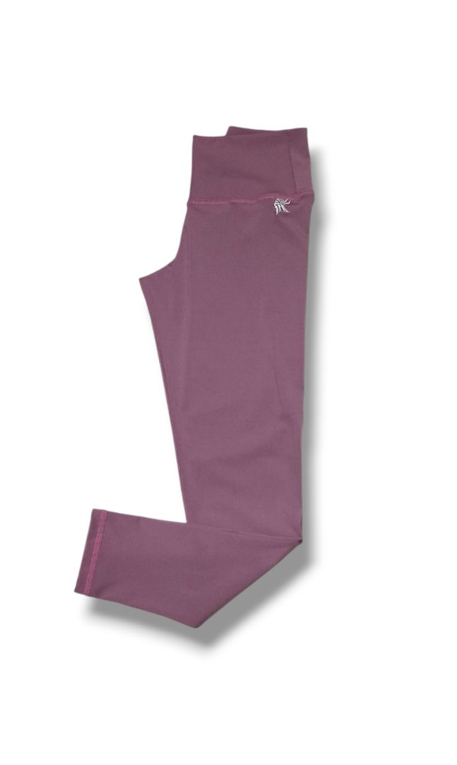 Leggings tiro alto tela Lycra