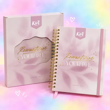 Imagen del producto Agenda premium kiut 2027 rosa