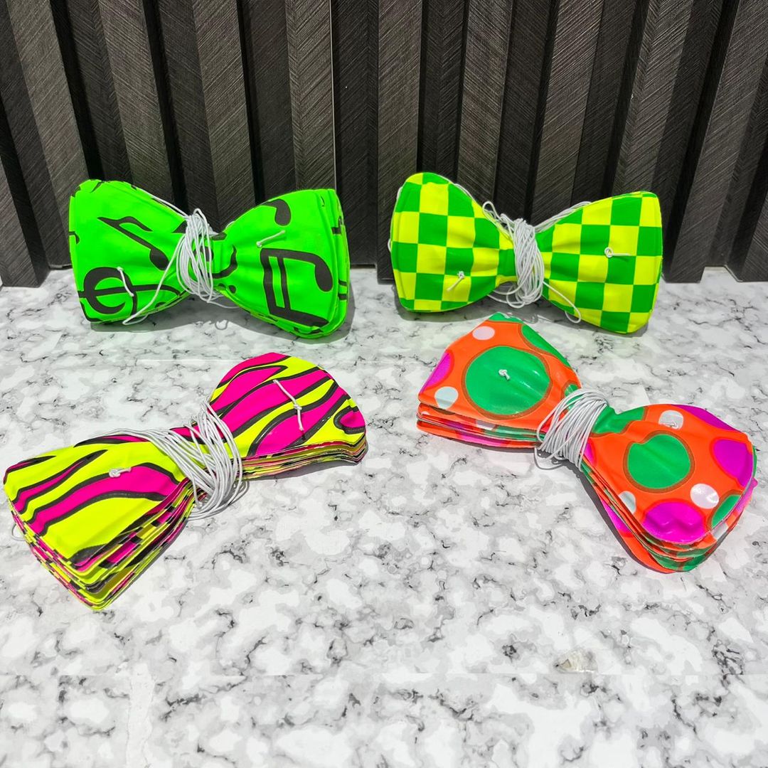 CORBATIN PLASTICO X 12 UNIDADES 