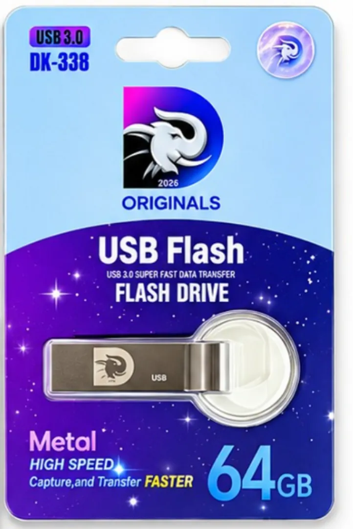 MEMORIA USB METALICA 64GB DUKA 3.0 HIGH SPEED