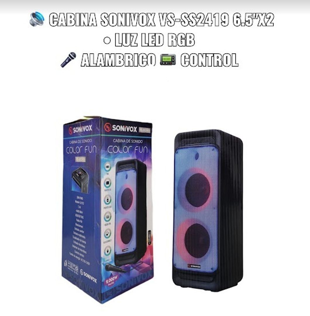 CABINA SONIOX VS SS2419