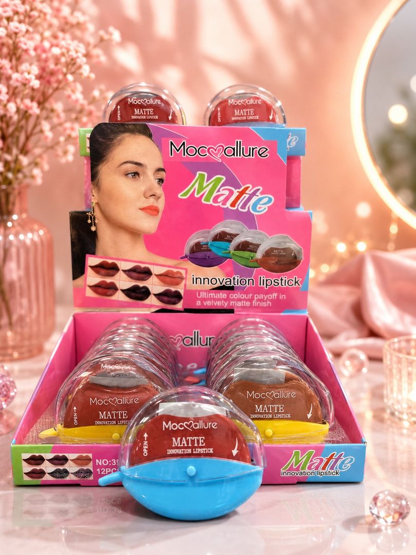 LABIAL MATTE EN FORMA DE LABIOS – MOCMALLURE