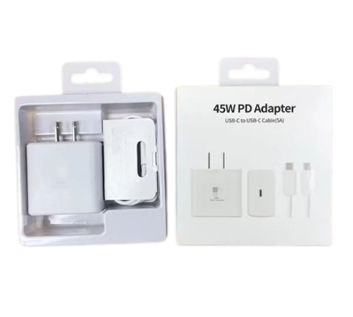 CARGADOR SAMSUNG 45W PD – CAJA BLANCA TIPO ORIGINAL