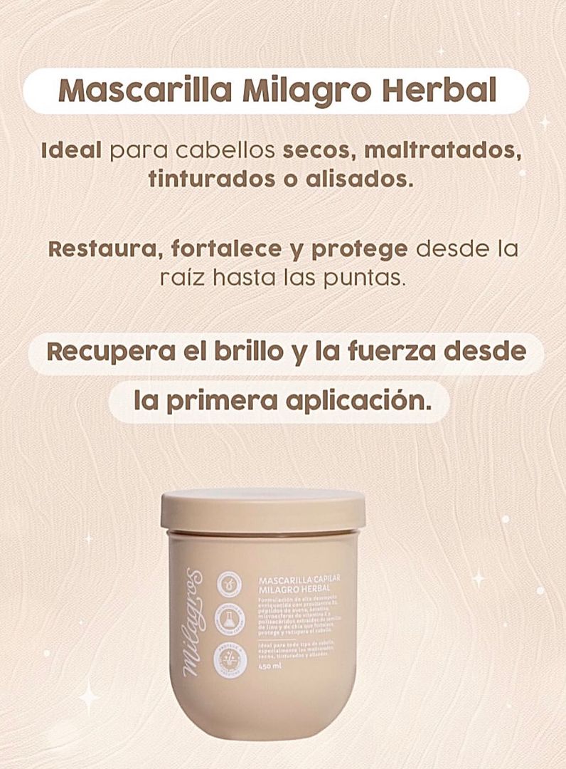 Mascarilla herbal 