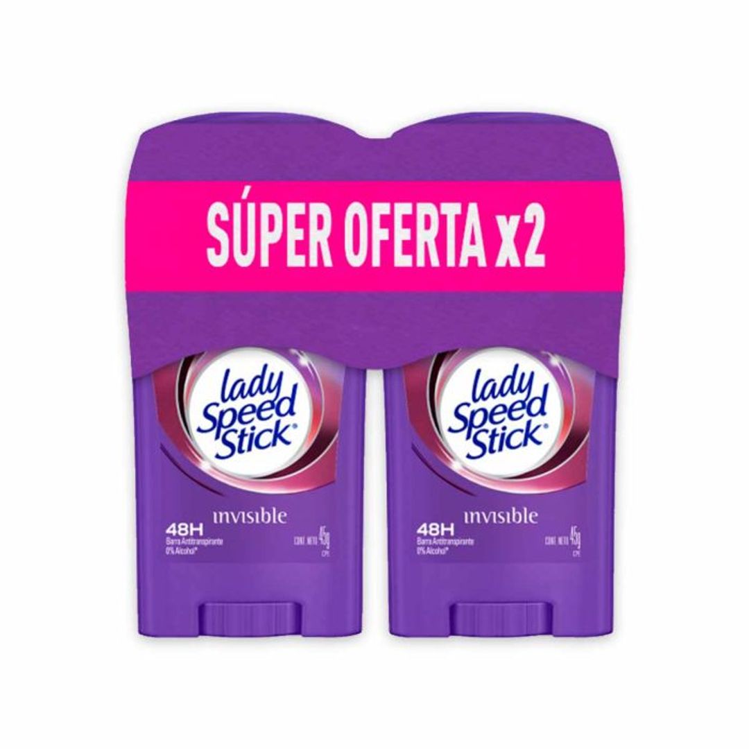 LADY SPEED STICK INVISIBLE*2*45G