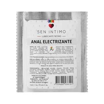 Lubricante Íntimo Anal Electrizante Sachet x 7 ml by Sen Íntimo  - imagen 1