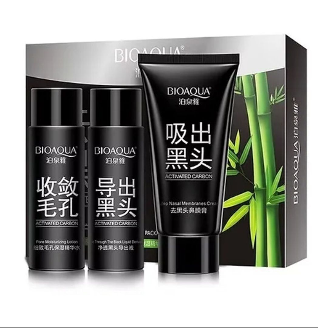 Kit Puntos Negros Bamboo Bioaqua