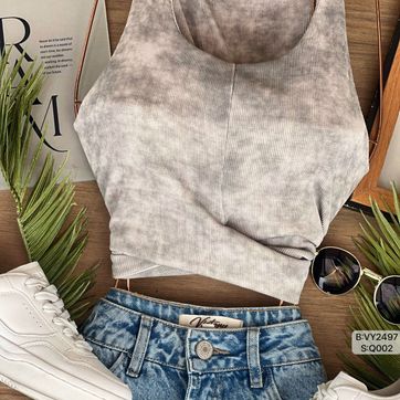 BLUSA NUBES CRUZADA FRENTE  VY2497 - imagen 1