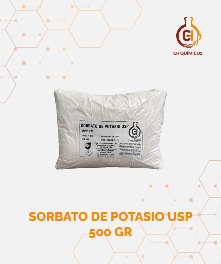 SORBATO DE POTASIO USP 1 LIBRA