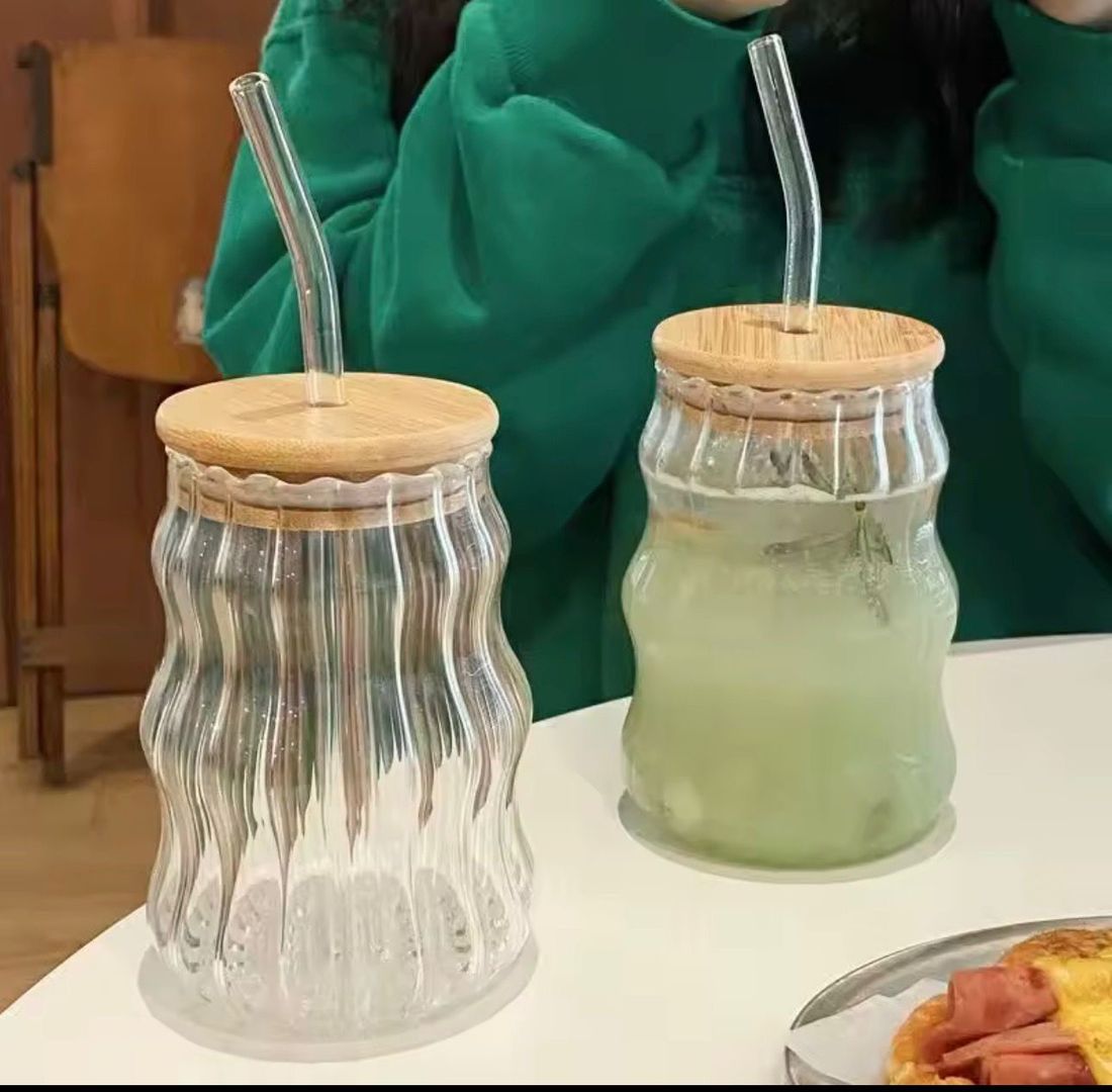 Vaso pitillo lineas