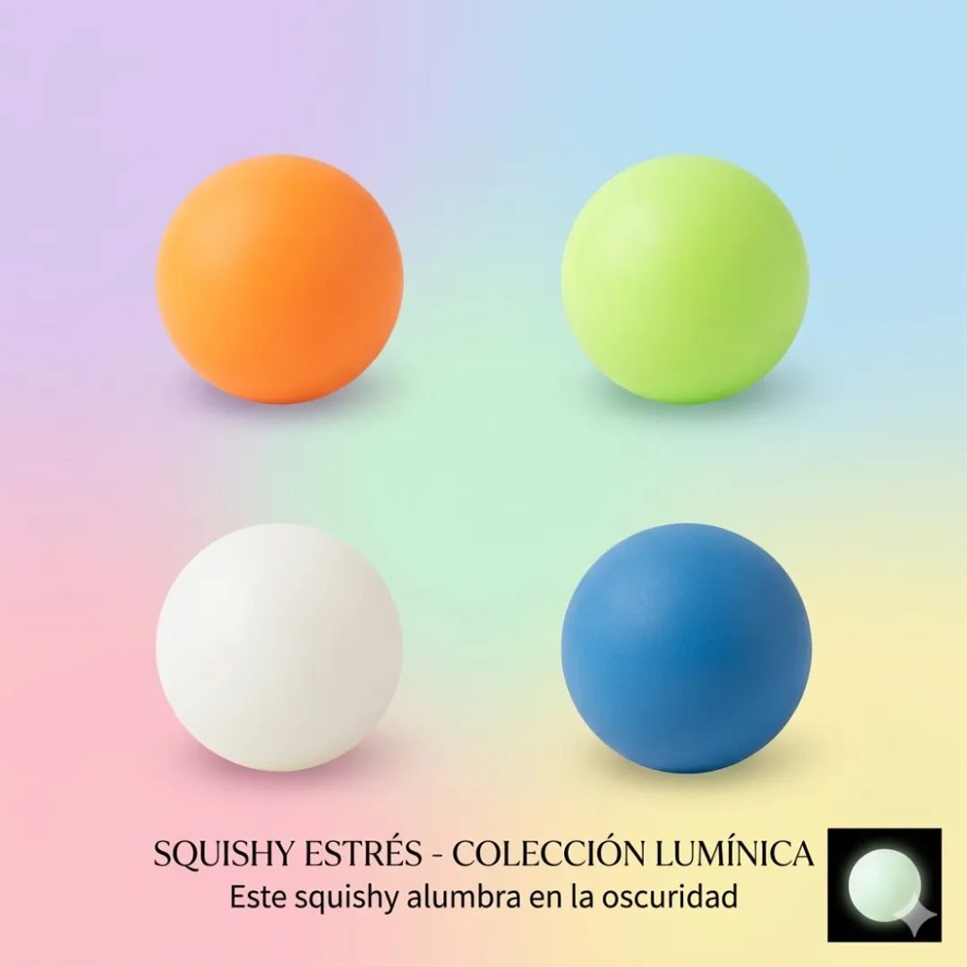 Squishy Bola Luminiscencia 