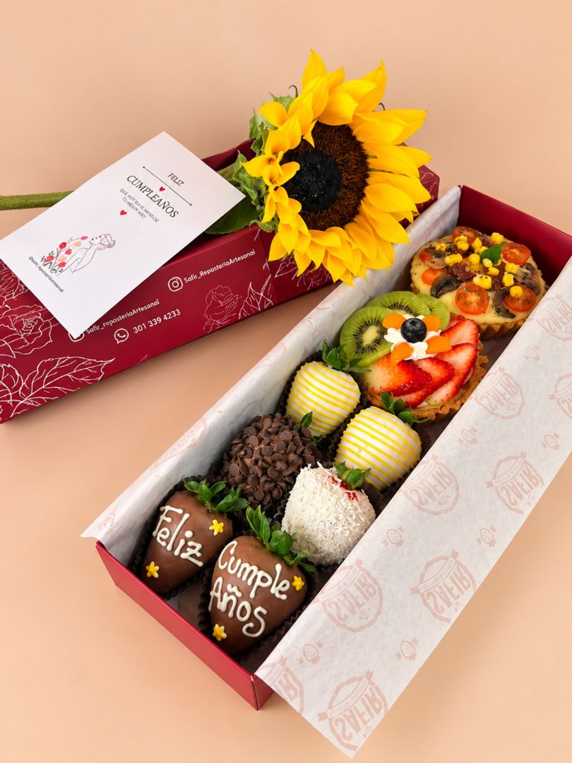 CAJA MIXTA GRANDE + GIRASOL