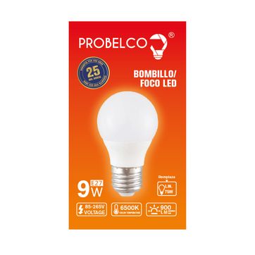 Imagen del producto BOMBILLO LED 9W LUZ BLANCA CJ50 