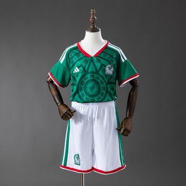 México 2026 Manga Corta Niño Fan - imagen 1