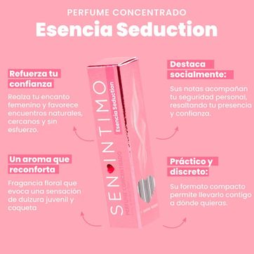 Pheromone Infused Parfum Seduction x 10 Ml Sen Intimo Usa - imagen 1