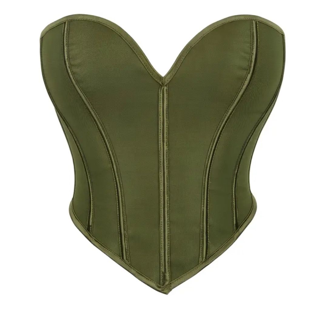 CORSET CORAZON VERDE