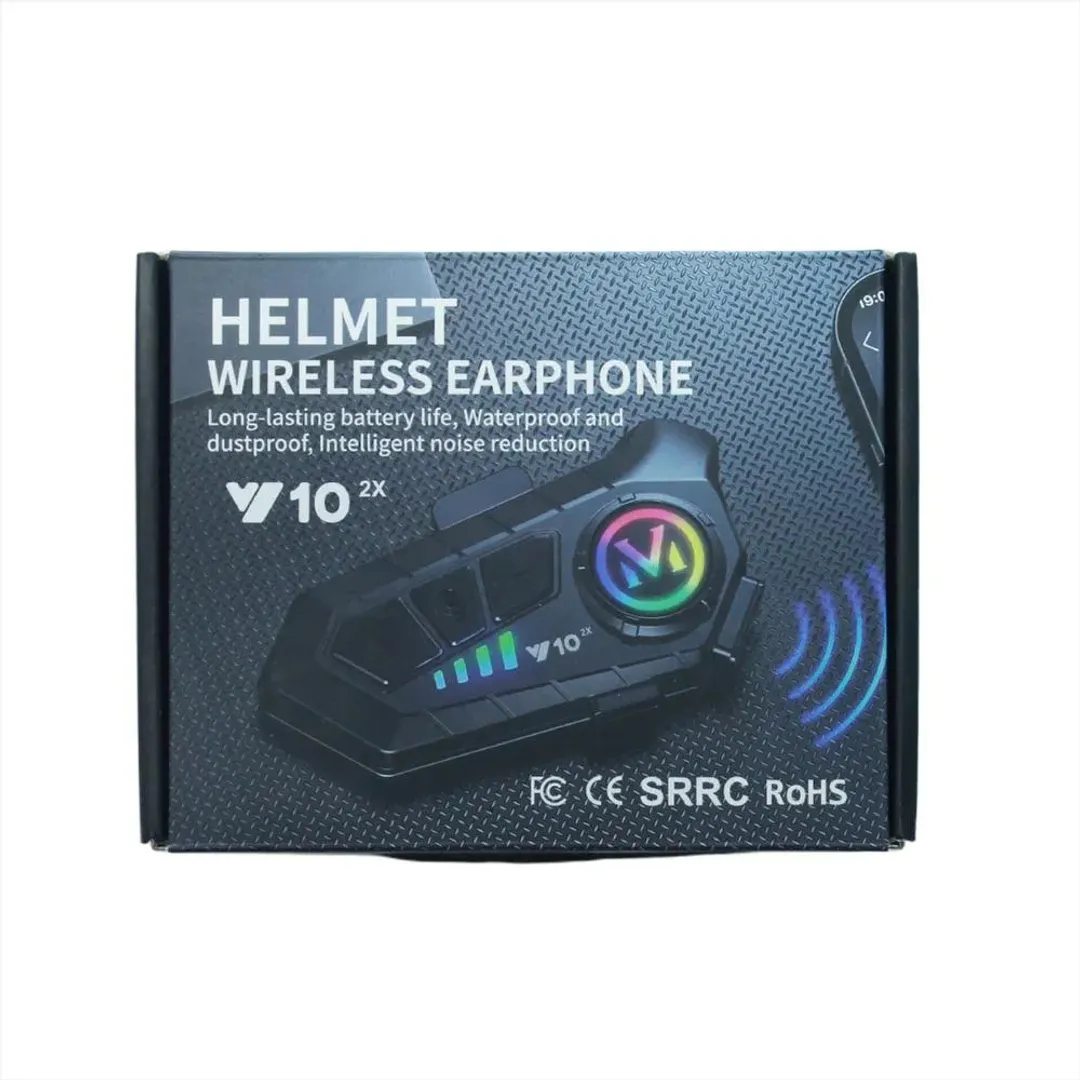 INTERCOMUNICADOR CASCO MOTO Y10 2x 