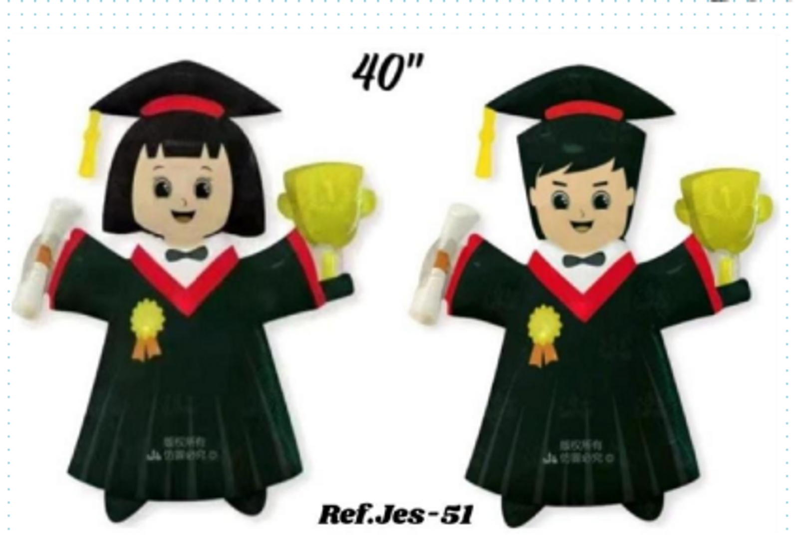 GLOBO JUMBO 40' GRADO