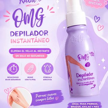 Imagen del producto Depilador líquido instantáneo omg 