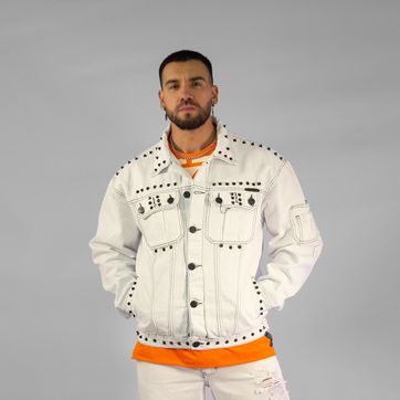 CHAQUETA OVER RPREMIUM TACHES  - imagen 1