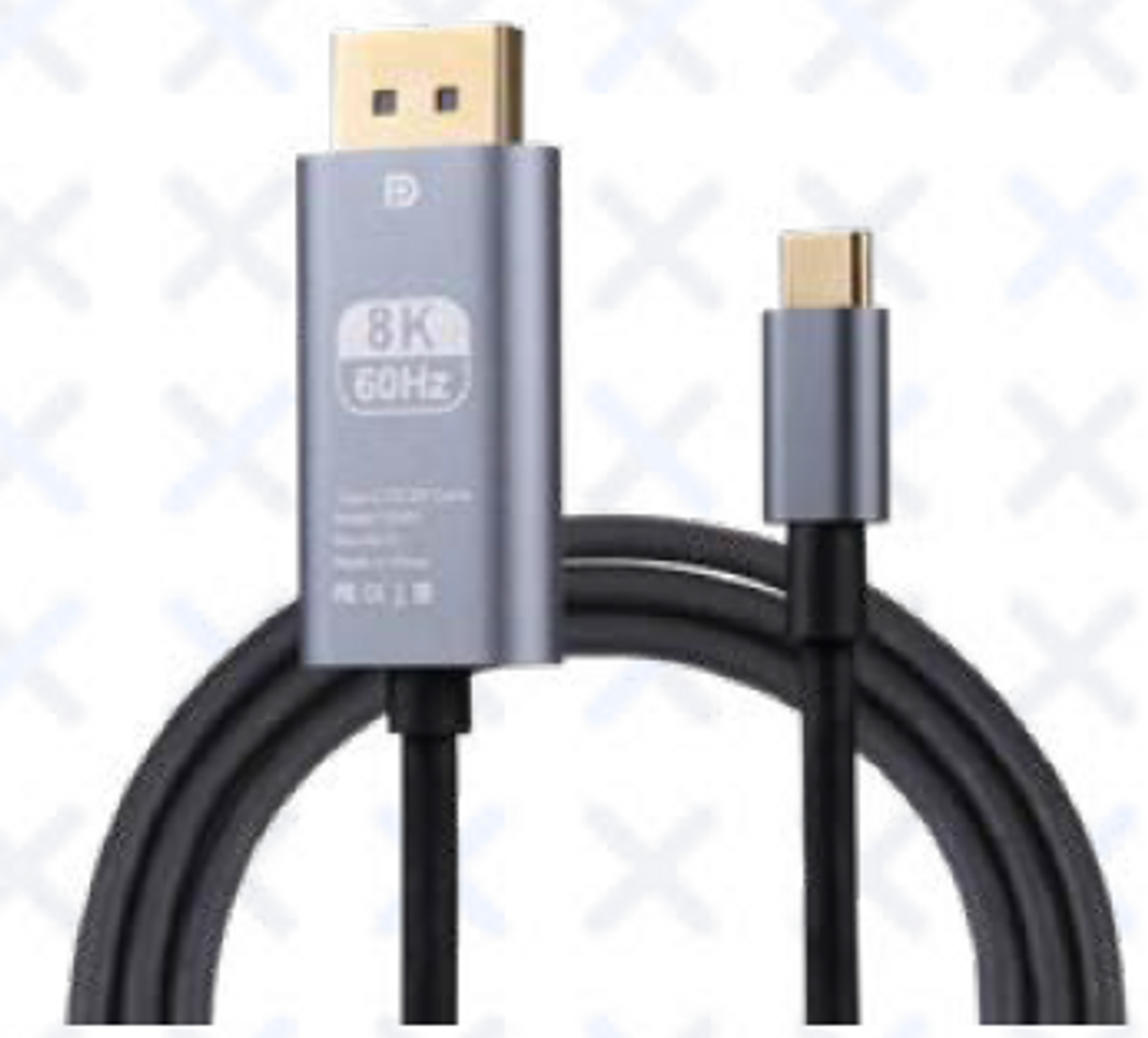 CABLE TIPO C A DISPLAYPORT 8K 60 HZ