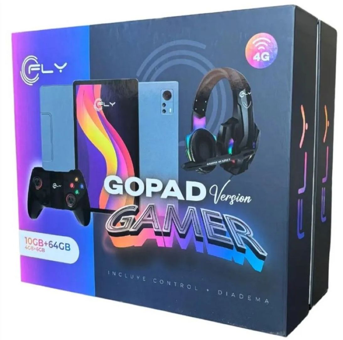 TABLET FLY GOPAD GAMER - 128GB + 4+8 RAM 4G