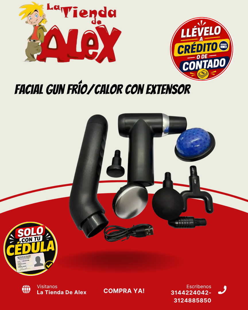 Facial Gun Frío/Calor con Extensor
