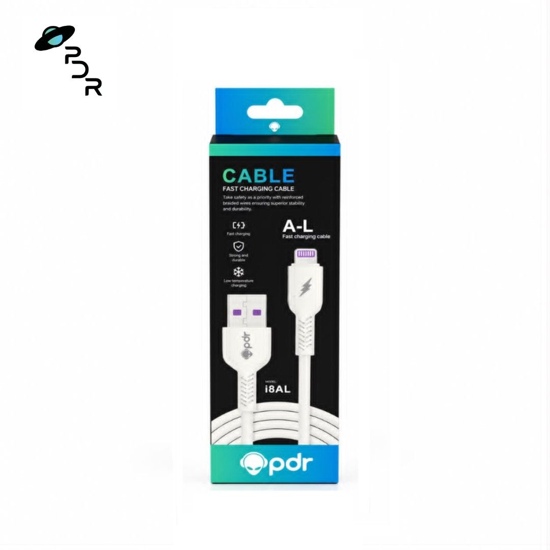 CABLE USB-LIGHTNING PDR I8 AL