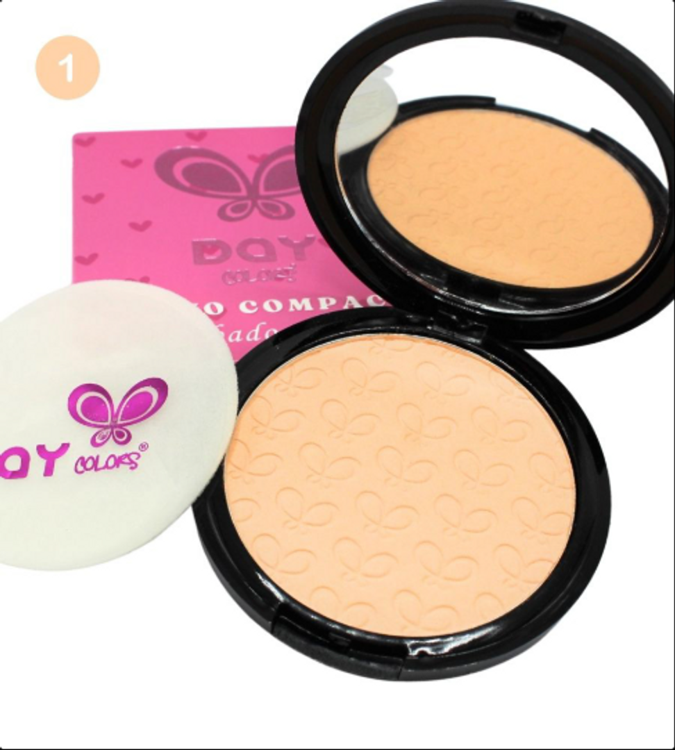 POLVO COMPACTO ACABADO NATURAL DAY COLORS 