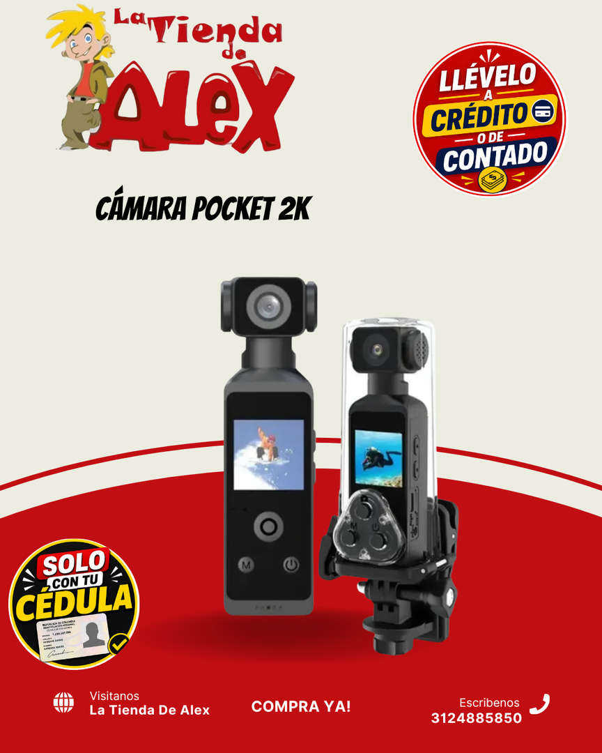 CÁMARA POCKET 2K
