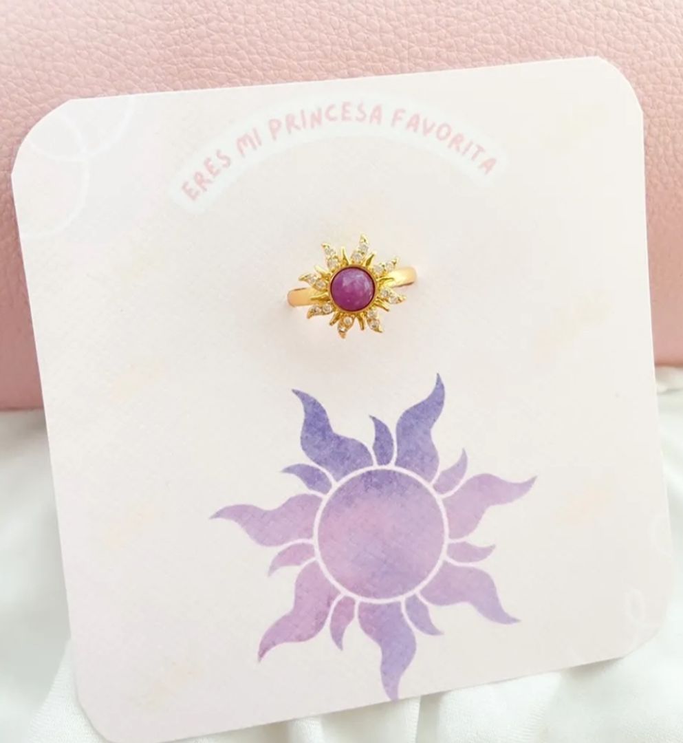 ANILLO SOL RAPUNZEL MORADO