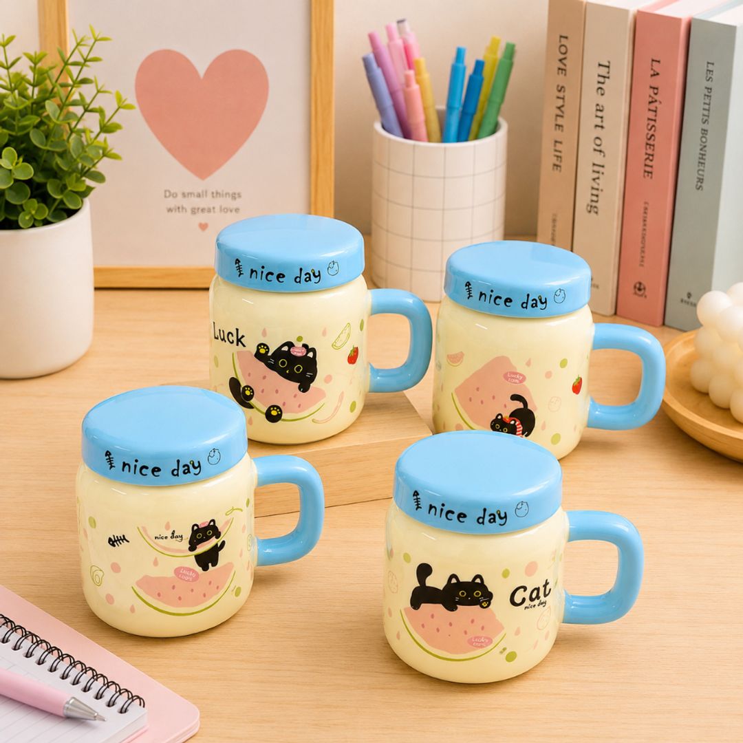 Mug cerámico gatito 