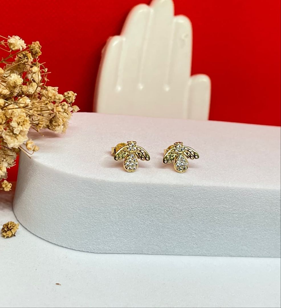 Topos abeja cristal micro circonias