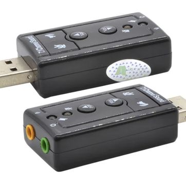 Tarjeta de Sonido 7.1 USB - imagen 1