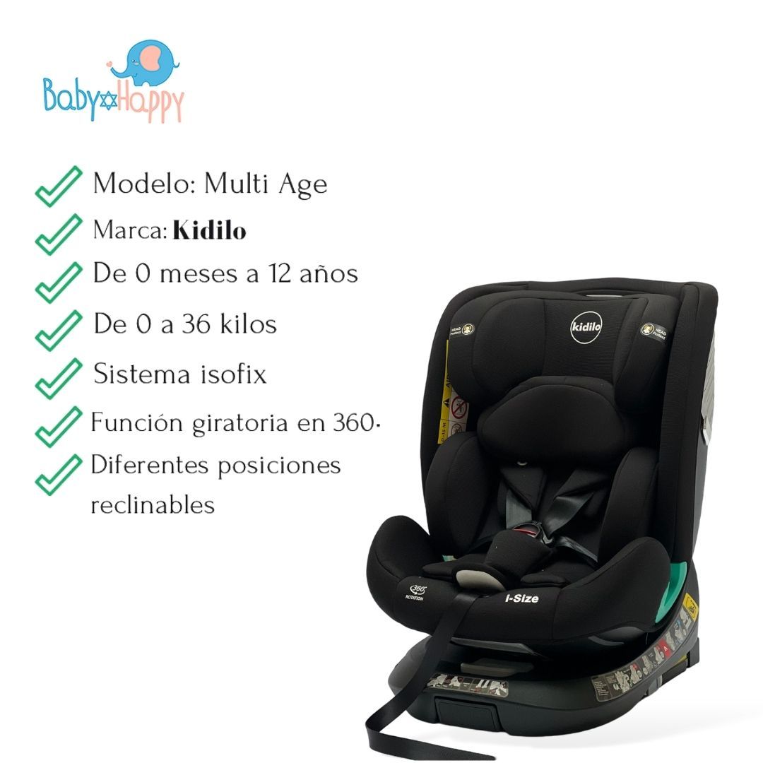 Butaca Kidilo"DE LUJO 360"