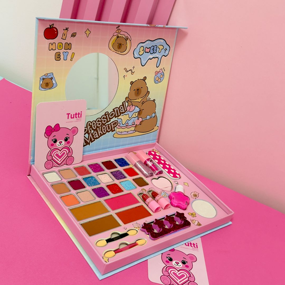 MAKEUP CAPIBARA MAQUILLAJE INFANTIL 