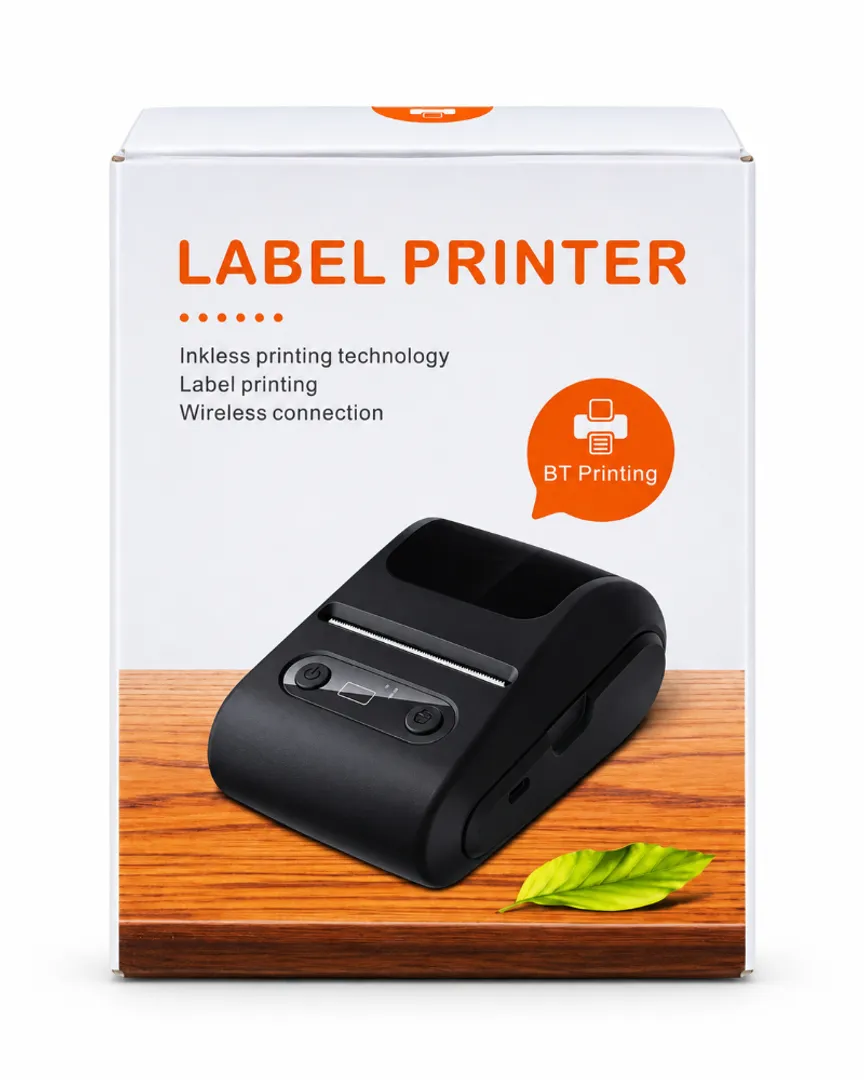MINI IMPRESORA TERMICA PORTATIL BLUETOOTH LABEL PRINTER
