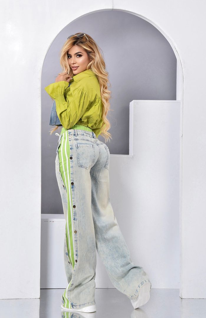 JEAN TIPO ADIDAS FASHION LOVE