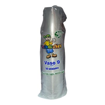 Imagen del producto       C. VASO VACAN PLASTICO 9 OZ