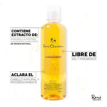 Shampoo Aclarador Rocio de Oro - imagen 1