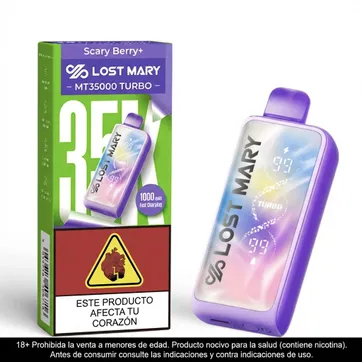 Imagen del producto Lost Mary Scary Berry 35.000 Puffs Mt Turbo