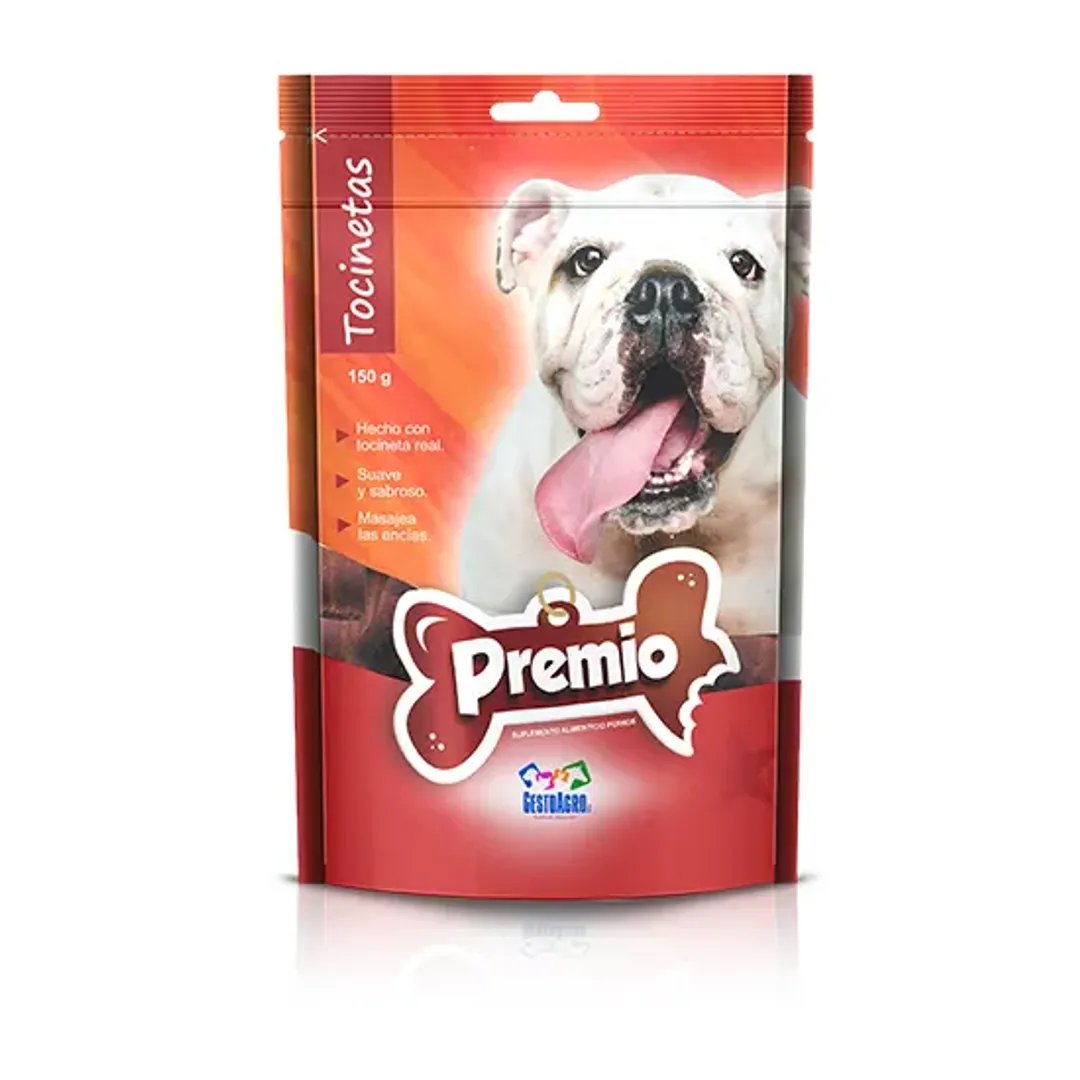 SNACK PREMIO TOCINETAS GESTO AGRO*170G