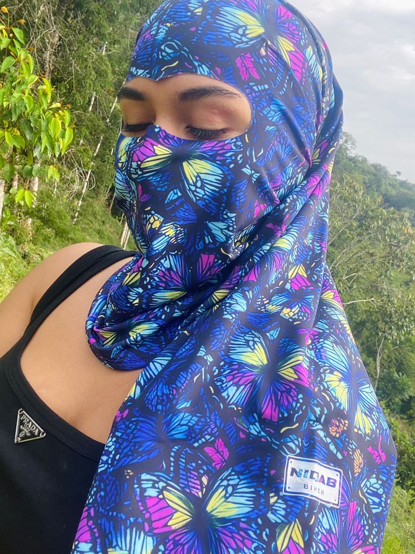 NIQAB MARIPOSAS 